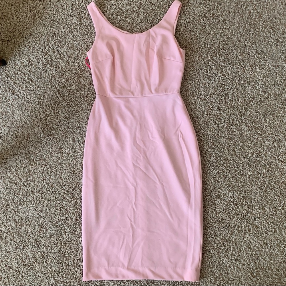 Pink Midi dress